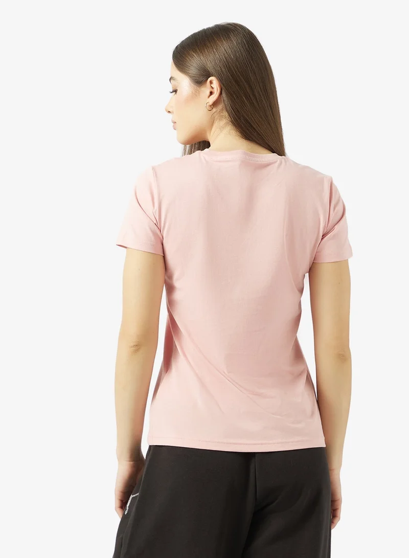 بوما تيشيرت بشعار معدني أساسي رقم